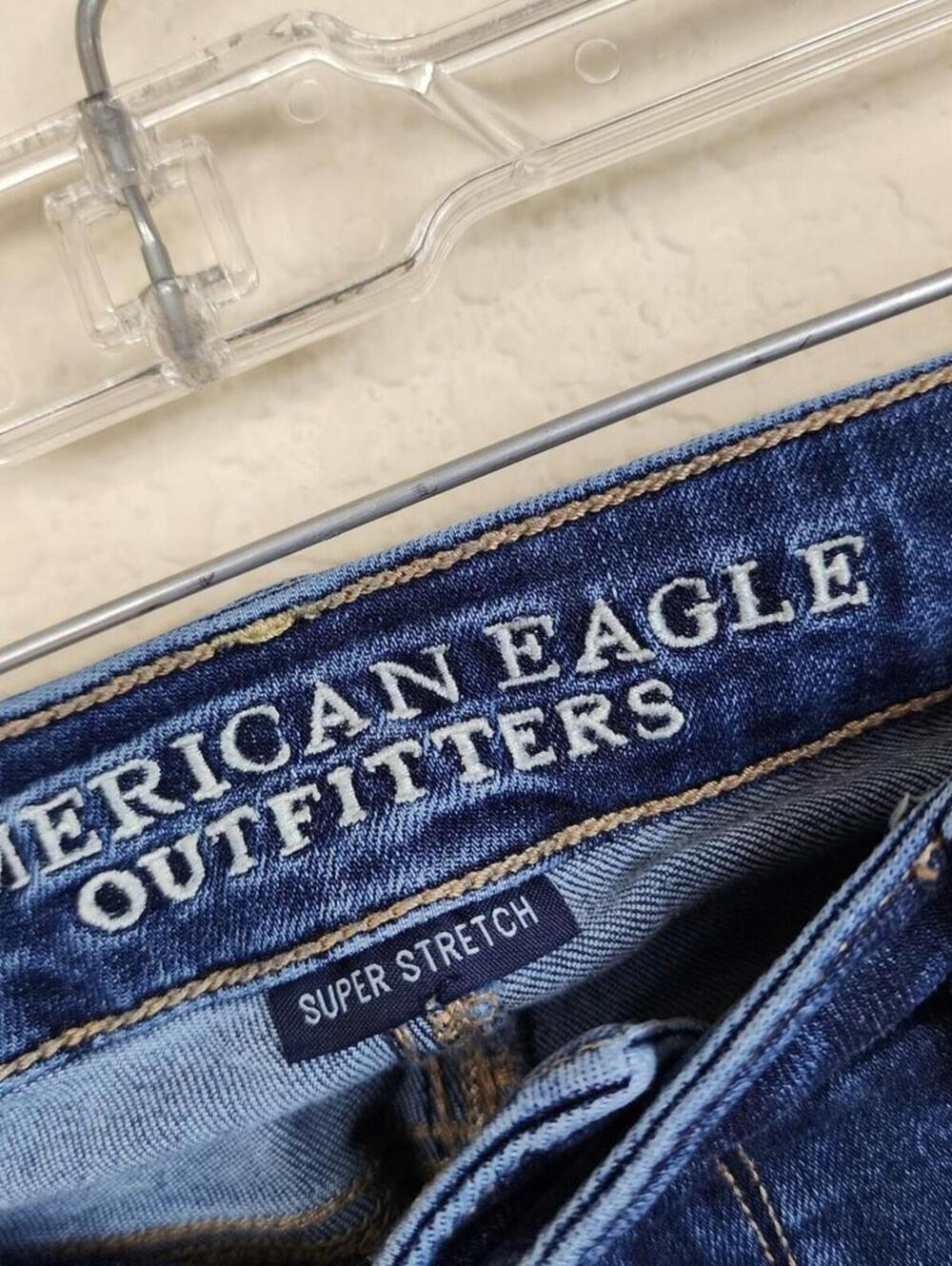 American Eagle Outfitters Size 4 Blue Jeans - Picture 2 of 5